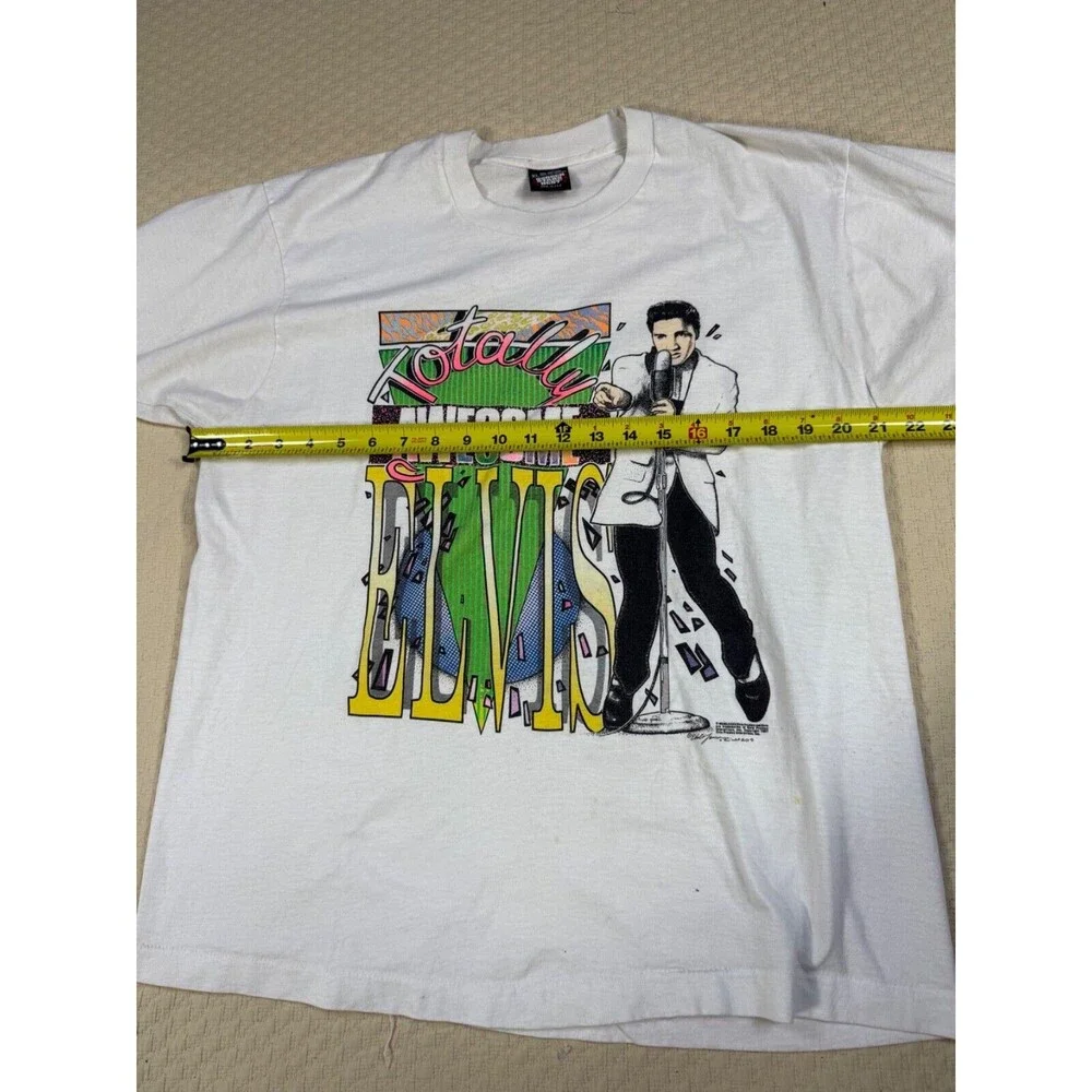 Elvis‎ Presley 1987 Shirt Screen Stars Single Stitch Totally Awesome | Size XL